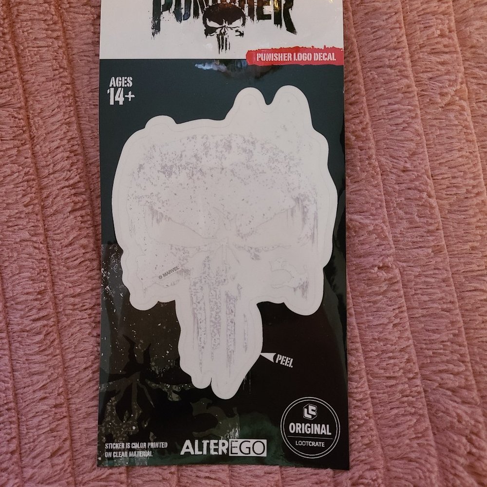 Brand New Punisher Decal